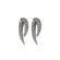 Brinco Safari Strass Classics Prata Boho
